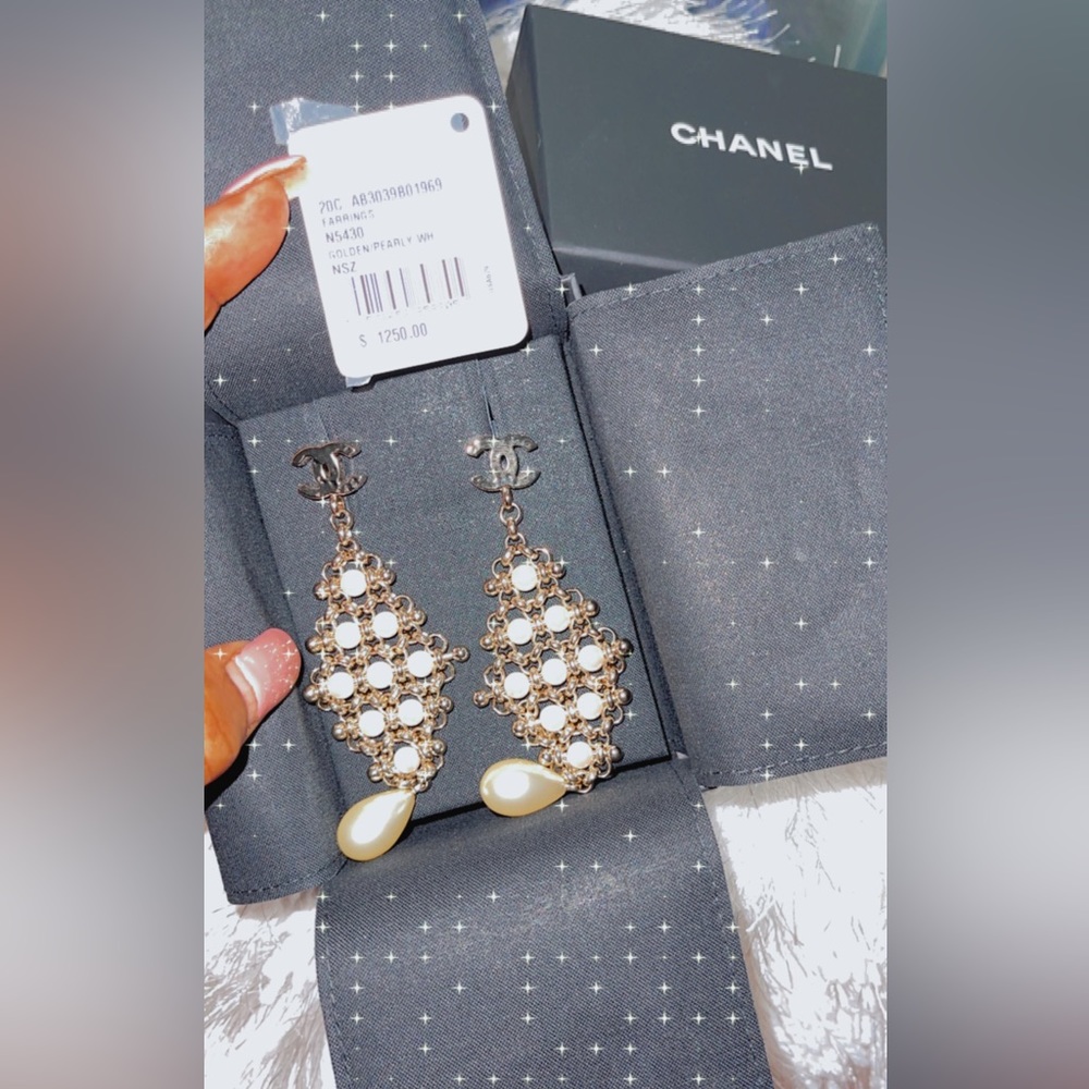 Authentic Chanel earrings